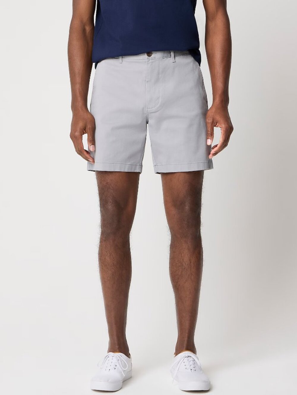 J. Crew 7" Flex Chino Short For Men Mid Rise Galvanized Grey 29 #A3053